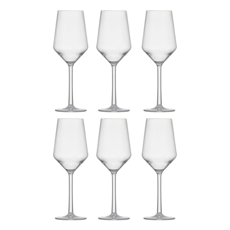 Fortessa Sole Outdoor Shatter Resistant BPA Free Premium Copolyester Plastic Drinkware 6 Pack, Yellow Sun, Sauvignon Blanc Glass