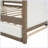 Modern Upholstered Daybed with Trundle and Nailhead Decoration