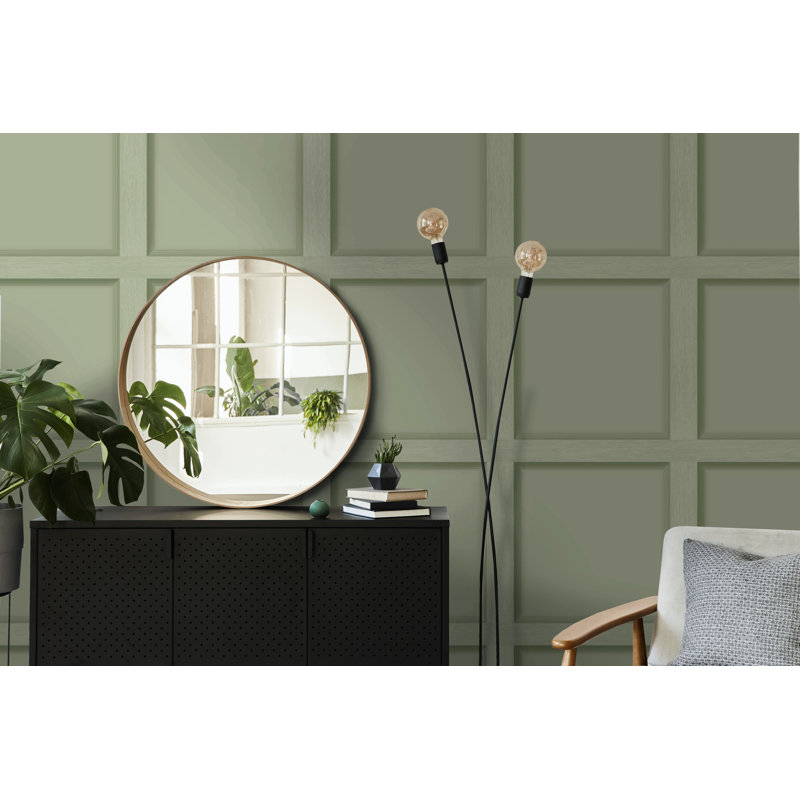 Dakwon 33' L x 20.8" W Wallpaper Roll, Green