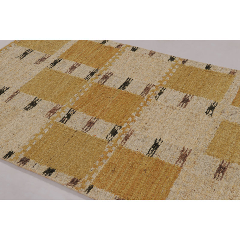 Scandinavian One-of-a-Kind 4'0X6'3 Area Rug