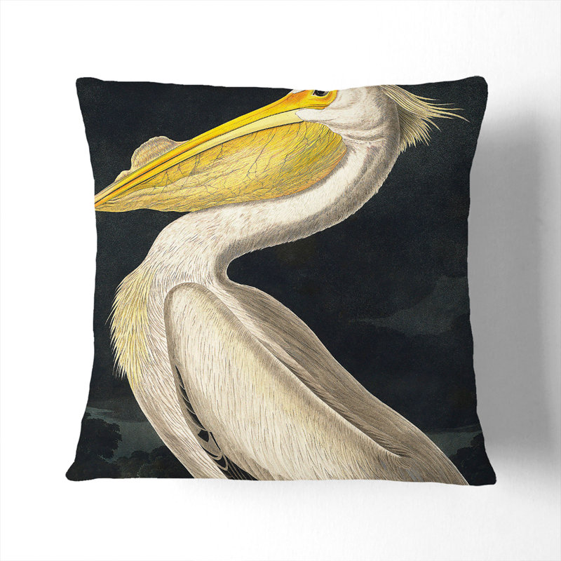 Square Cushion, 55cm H x 55cm W x 20cm D, White