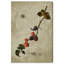 Azier, framboise botanique sur toile-1826288933