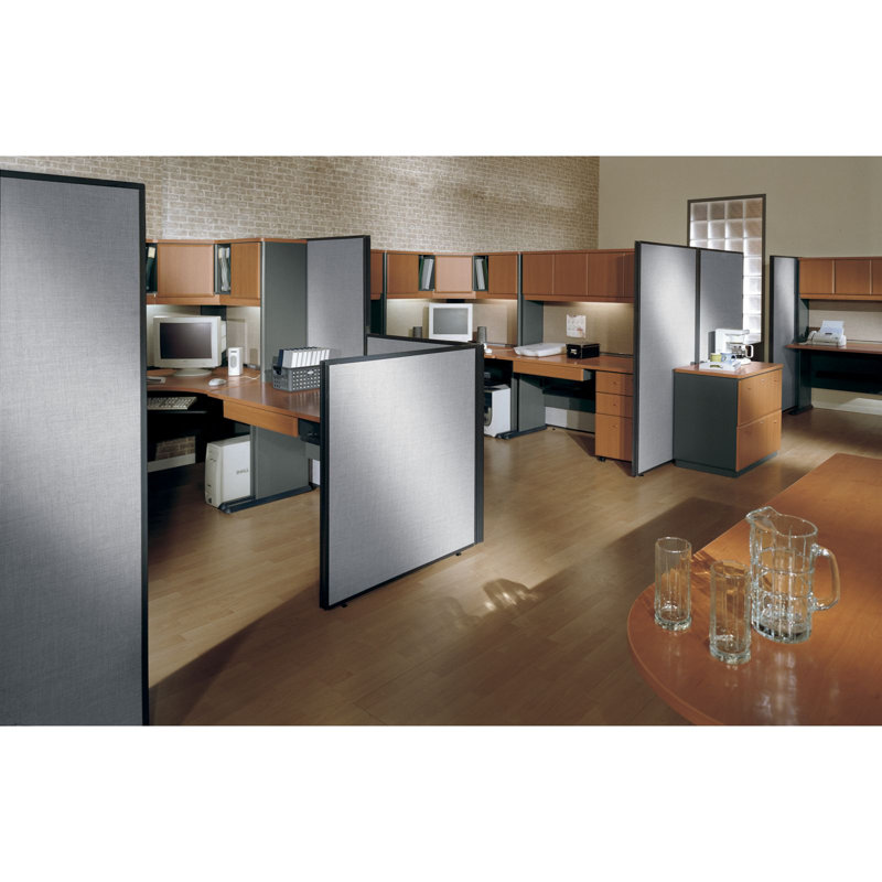 Cloison 1 panneau ProPanel Partition, Gris clair / Ardoise, H 42,875 po x l 36 po x P 1,75 po