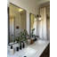 Miroir mural en métal pour salle de bain et meuble-lavabo, collection Kristveig-397643206-397643200-397643212