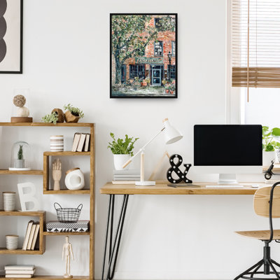 Brasserie by Studio Arts Canvas Art Print