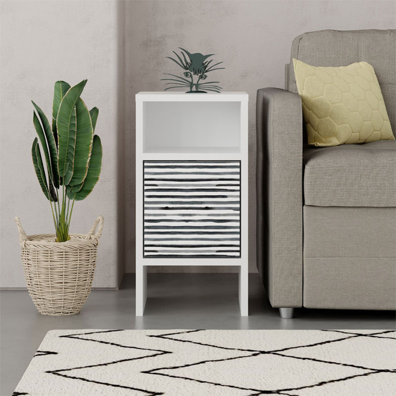 30 cm W Bedside Table