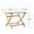43.5'' FOLDABLE TABLE-1604893269