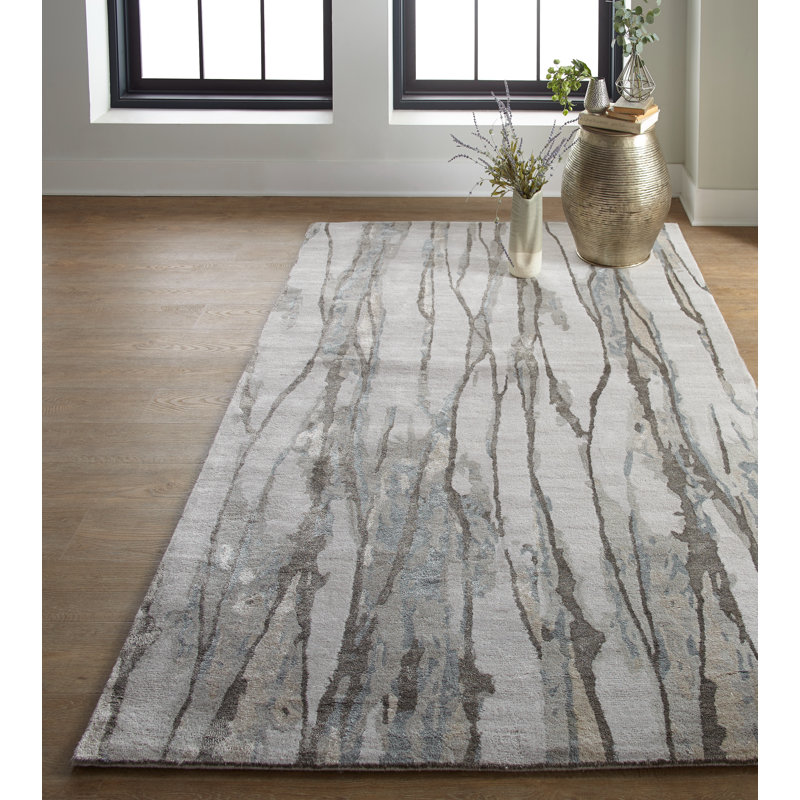 Mcmurtry Abstract Indoor Rug, Rectangle 8' x 10'