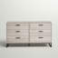 Commode double 6 tiroirs l 52,75 po Manuel