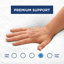 TEMPUR-Cloud 2" Memory Foam Mattress Topper-70762878