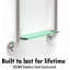 Barre d'appui en acier inoxydable 7,8 po