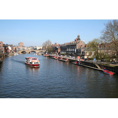 Boat Trip - Wrapped Canvas Print
