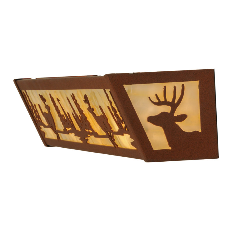 Rustic Lodge 4 - Light Bath Bar, Earth
