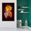 «Greed - Paradise Lost Seven Mortly Sins» par Mario Sanchez Nevado, art mural sur toile
