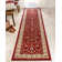 Belliere Sarouk Red Traditional Rug