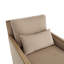 Fauteuil d'appoint pivotant en velours côtelé-768293674