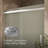 Pleat Frameless Sliding Bath Door-71122764