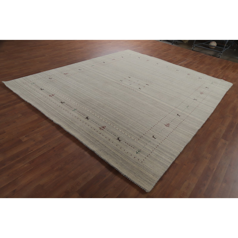 Handmade Wool Gabbeh Indian Area Rug 8x10