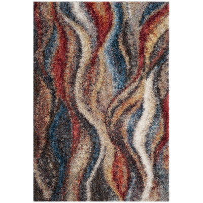 Tapis abstrait Delma Performance