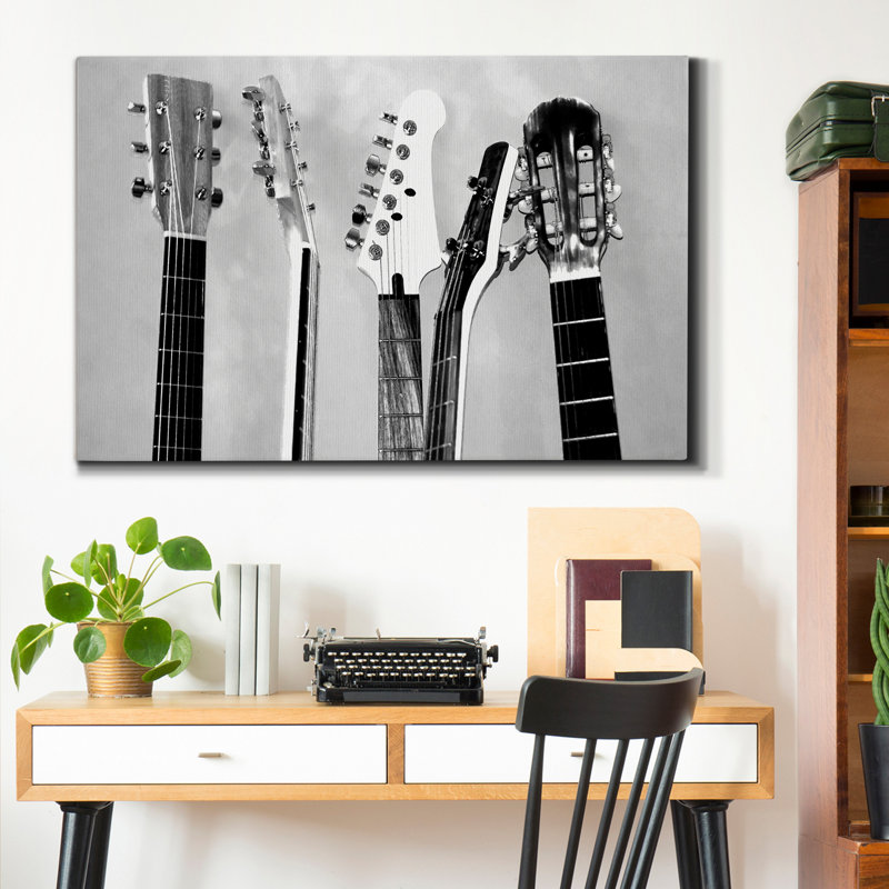 " Guitar Head II ", 12" H x 8" W x 1" D