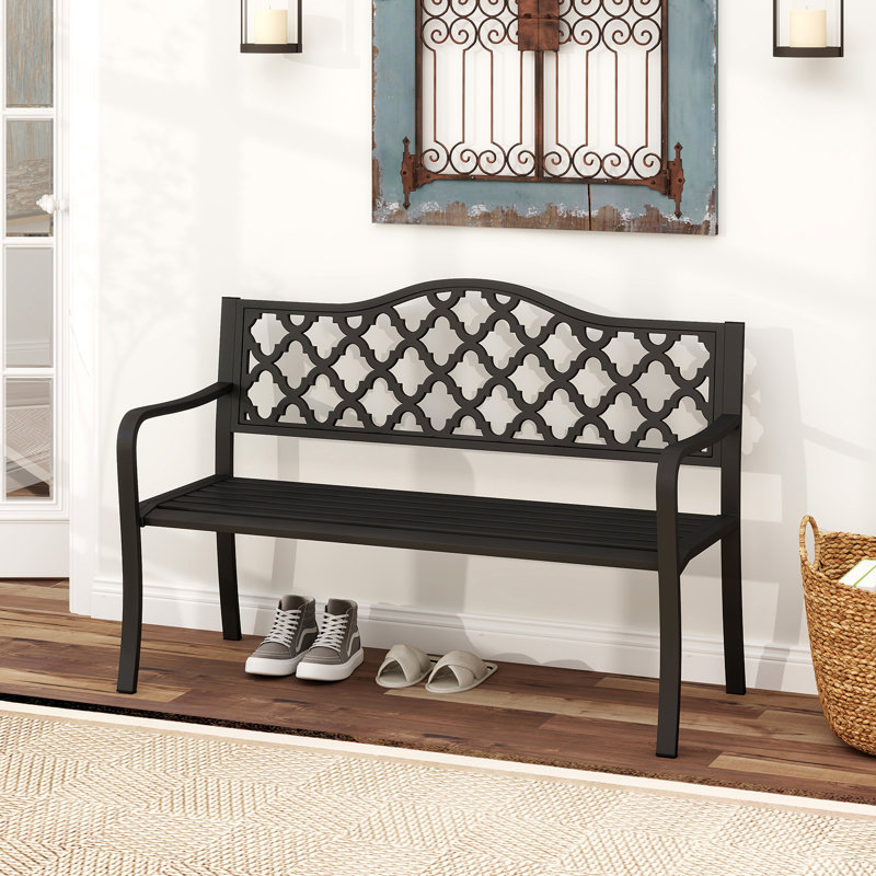 Metal Outdoor Bench