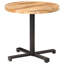 Viggo Mango Round Wood Top Dining Table with Iron Base-1282173869