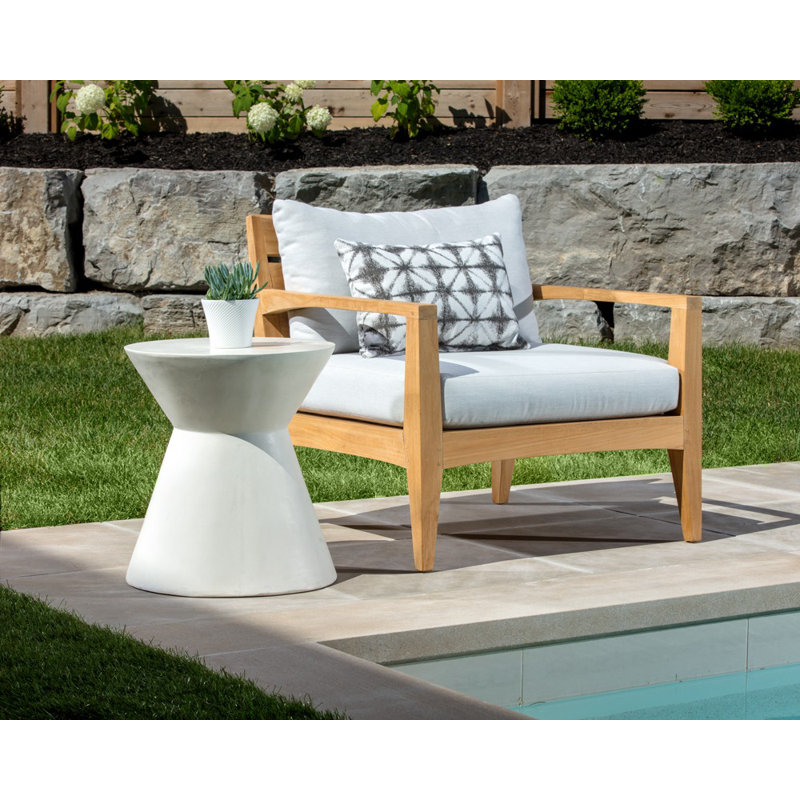 Irmalinda End Table - White, White