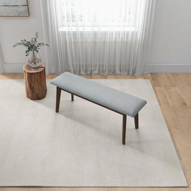 Banc en tissu 47 po Carlos