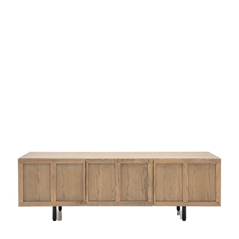Beaulah Panelled Media Unit - 125cm