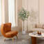 Eucalyptus artificiel Adcock en pot, plante verte, faux eucalyptus pour la décoration intérieure-629072327