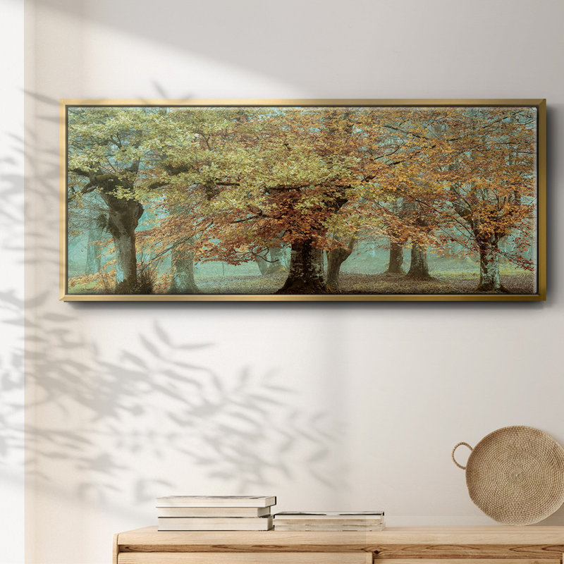 Sarcelle - toile encadrée, H 12 po x l 30 po