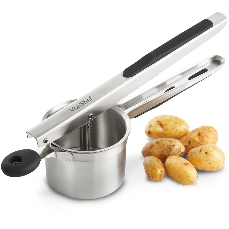 VonShef Electric 1000W Stainless Steel Potato Masher