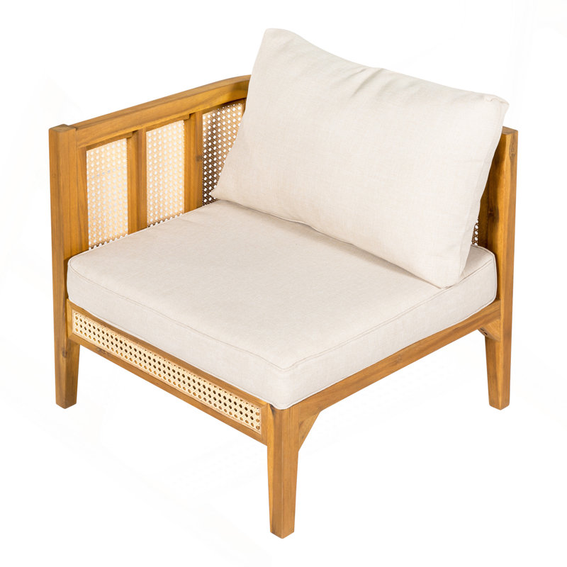Chaise d'angle d'extérieur