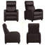 Fauteuil inclinable inclinable en cuir-1740645874
