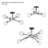 Badilla Glass Semi Flush Mount-49193762