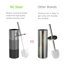 Brosse de toilette autoportante et porte-16in. h