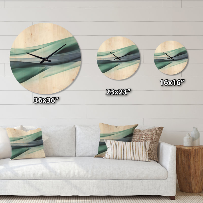 Horloge murale Fractal Lines, Petit