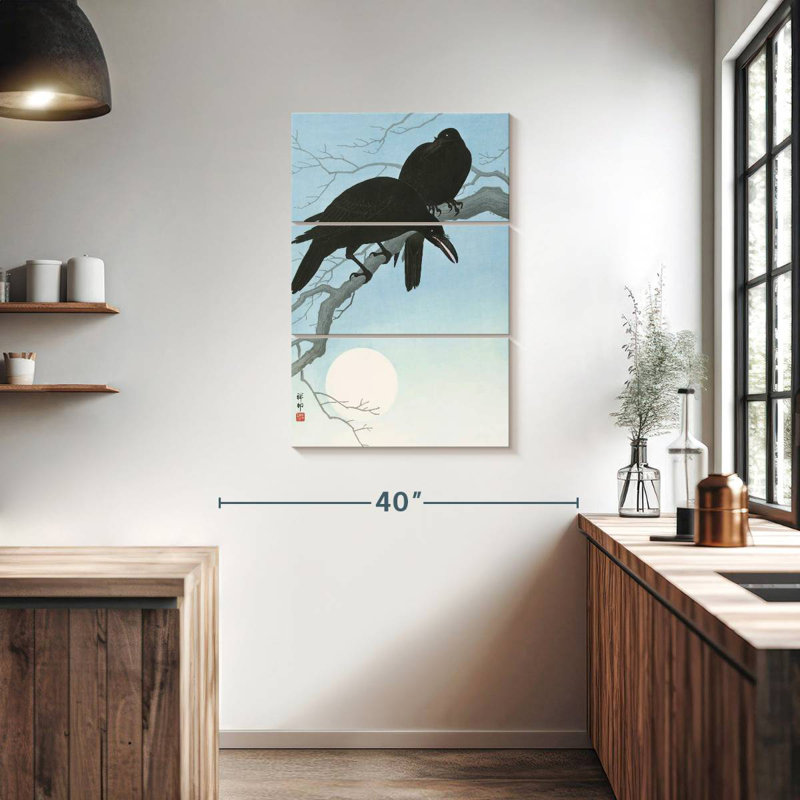 Brampt Crows In Moonlight
