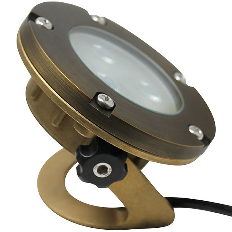 Projecteur à DEL basse tension, Bronze