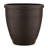 18" Wright Planter, Brownstone Finish, 2-pack