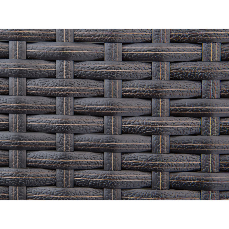 Abrigo 2 Seater Rattan Effect Conversation Set