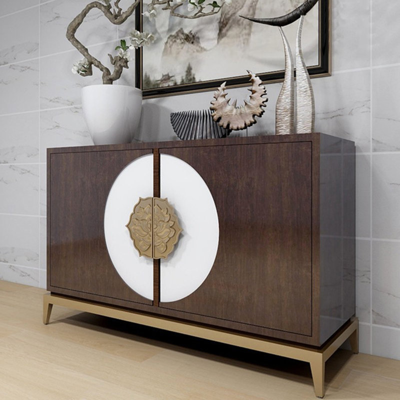 Light Luxury Sideboard Cabinet With 2 Doors