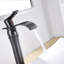 Robinet de lavabo vasque à poignée simple avec drain-96334778