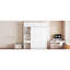 Lit double compact avec trois armoires et un support de matelas flexible