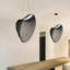 Luminaire suspendu à DEL 1 lumière à intensité variable avec télécommande-1801465267