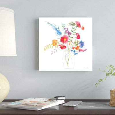 Semi Semi Abstract Floral II par Danhui Nai - impression