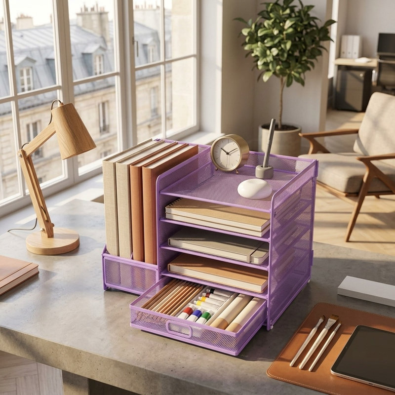 Iron Desk Organiser