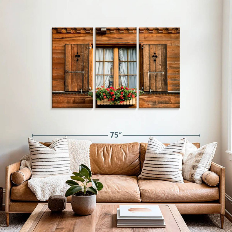 Lilie House Window, 36" H x 57" W