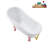 53.1'' x 25.6'' Soaking Acrylic Bathtub-90763180-76275068