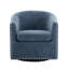 Anaelisa Swivel Fabric Barrel Accent Chair-597324666